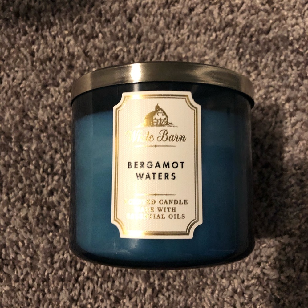 Bergamot Waters 3 wick Candle